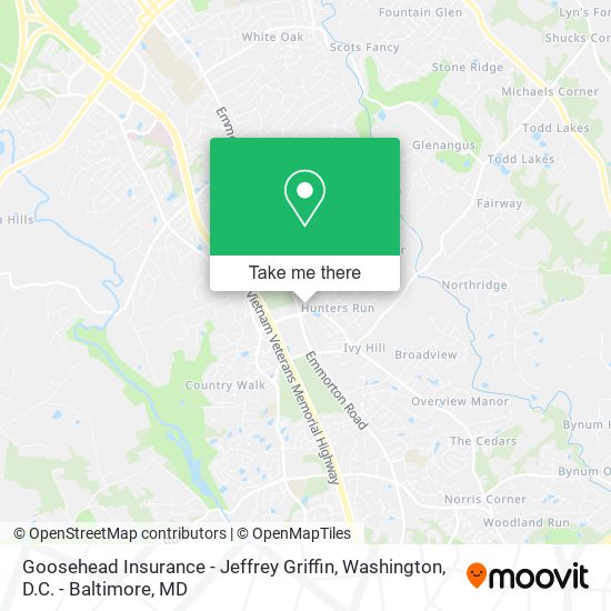 Goosehead Insurance - Jeffrey Griffin map