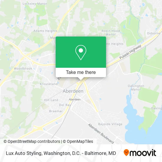 Lux Auto Styling map