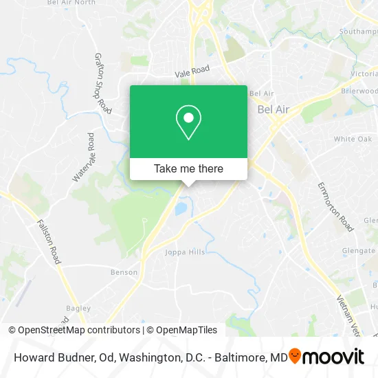 Howard Budner, Od map