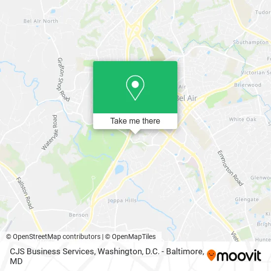Mapa de CJS Business Services