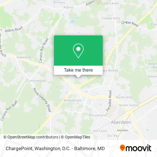 ChargePoint map