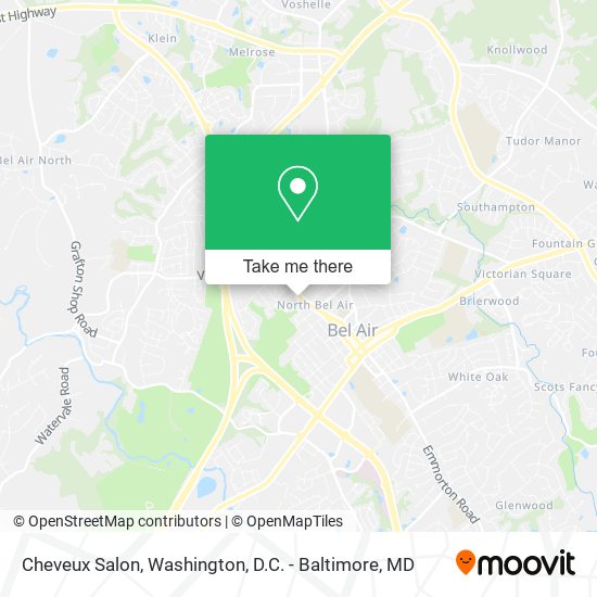 Mapa de Cheveux Salon