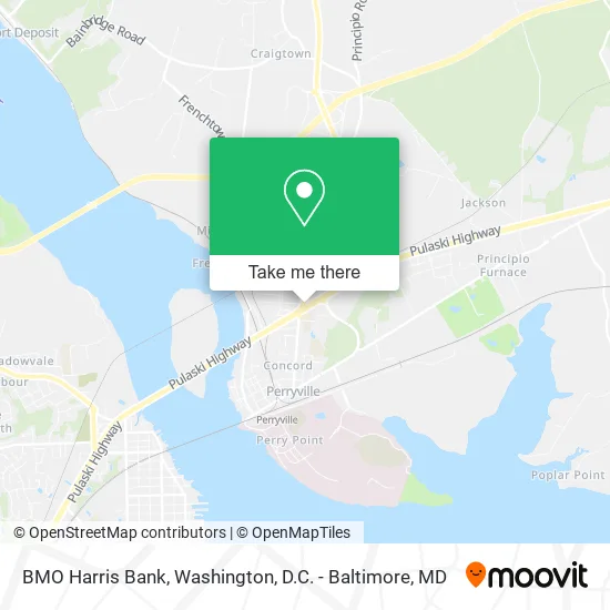 Mapa de BMO Harris Bank