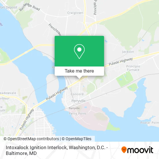Intoxalock Ignition Interlock map