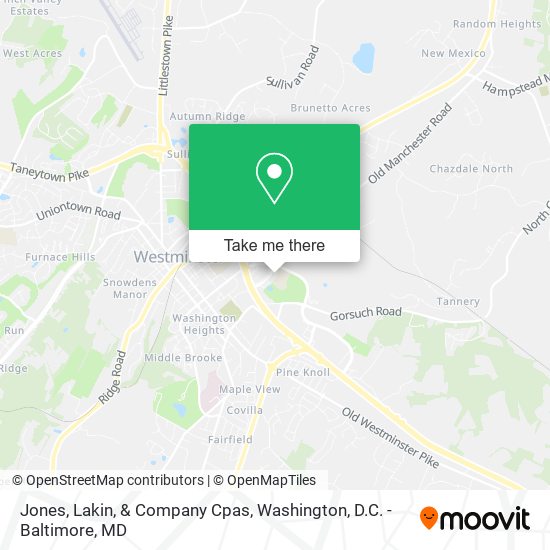 Mapa de Jones, Lakin, & Company Cpas