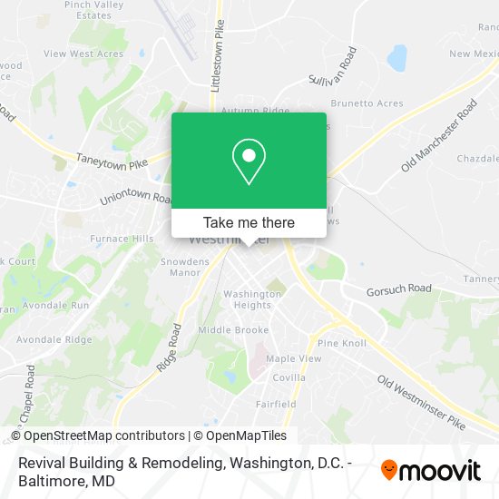 Mapa de Revival Building & Remodeling