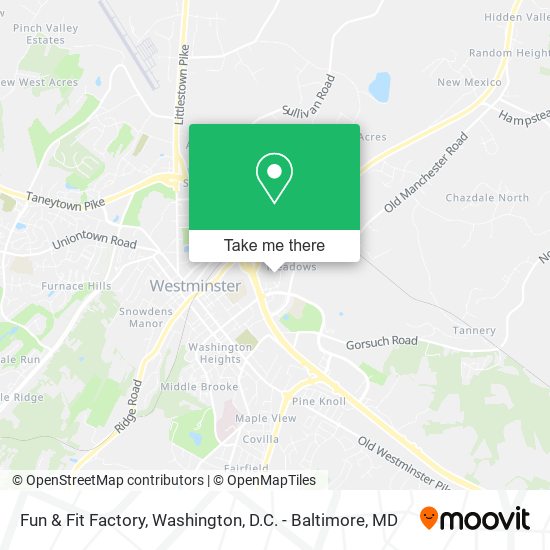Fun & Fit Factory map
