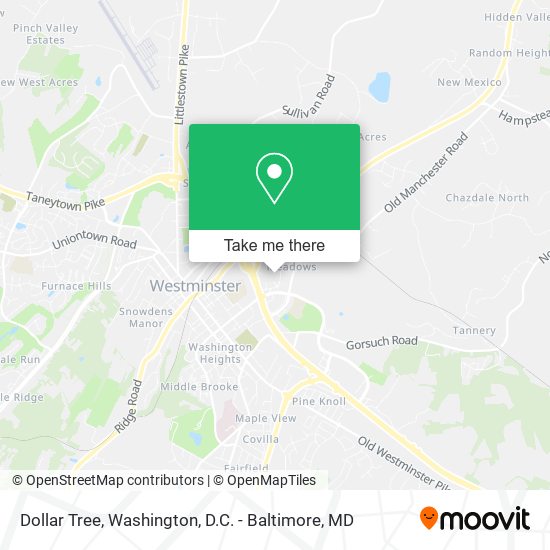 Dollar Tree map