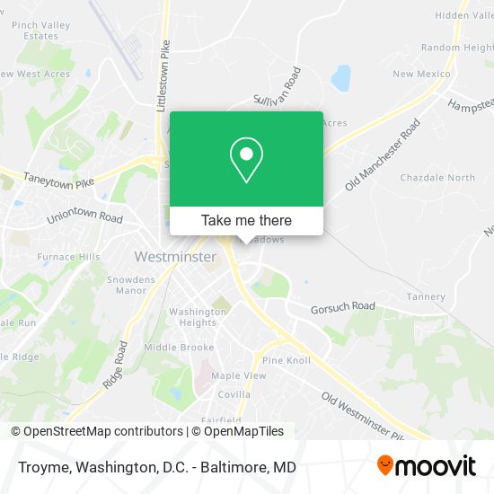 Mapa de Troyme