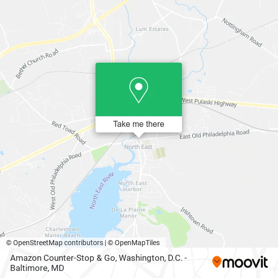 Amazon Counter-Stop & Go map