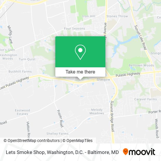 Mapa de Lets Smoke Shop