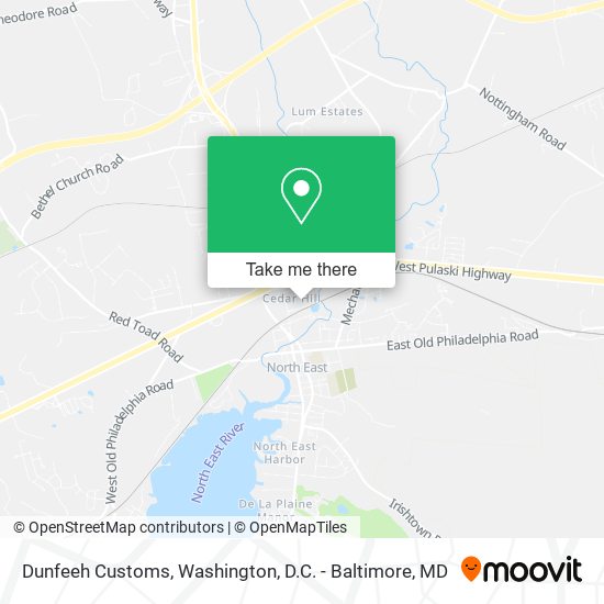 Dunfeeh Customs map