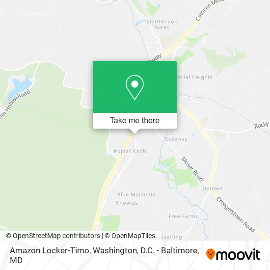 Amazon Locker-Timo map