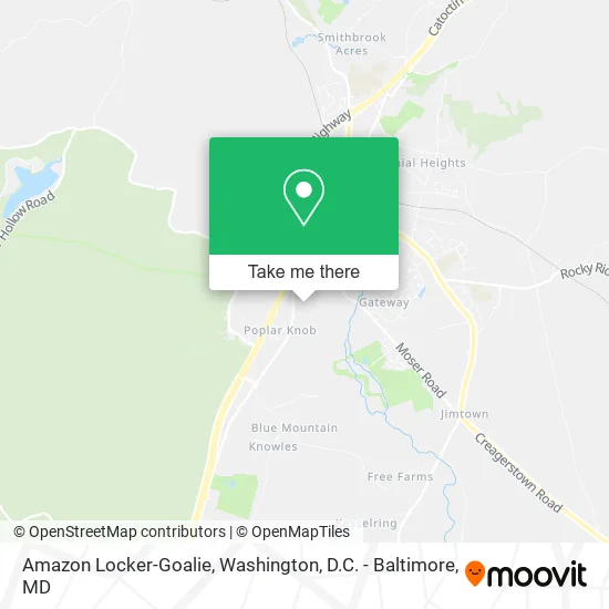 Amazon Locker-Goalie map