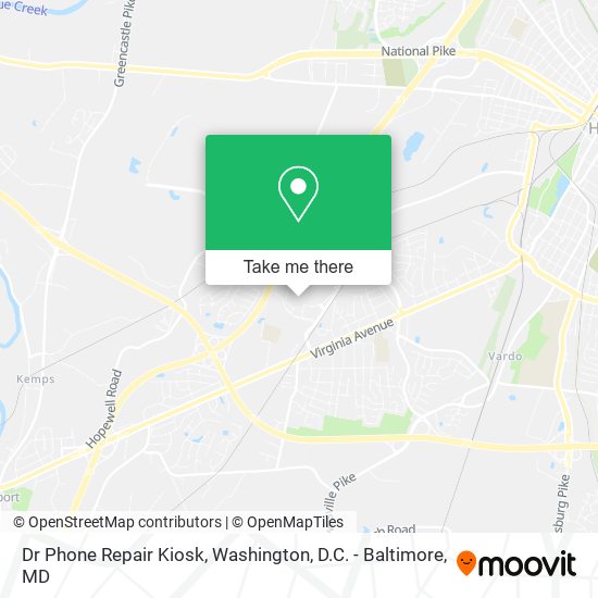 Dr Phone Repair Kiosk map