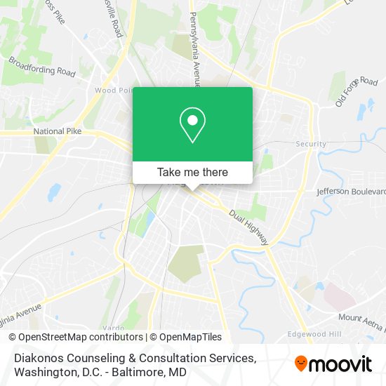 Mapa de Diakonos Counseling & Consultation Services