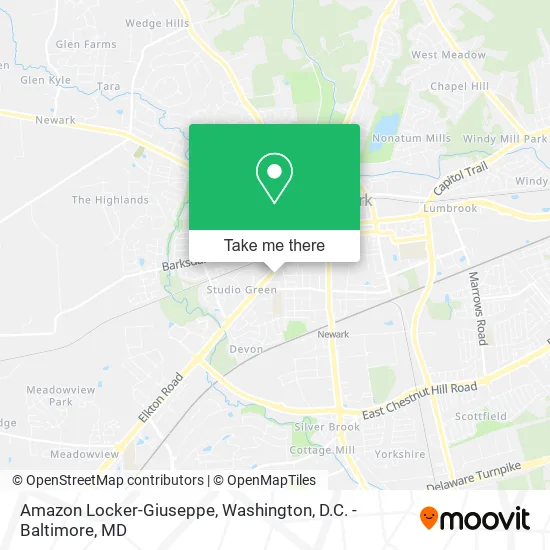 Amazon Locker-Giuseppe map