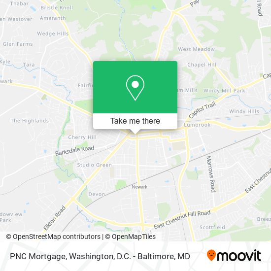 PNC Mortgage map