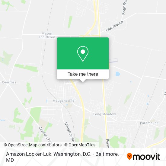 Mapa de Amazon Locker-Luk
