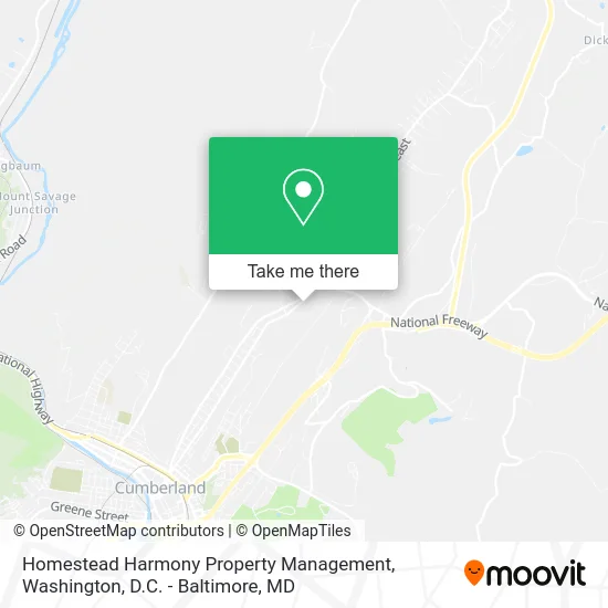Homestead Harmony Property Management map