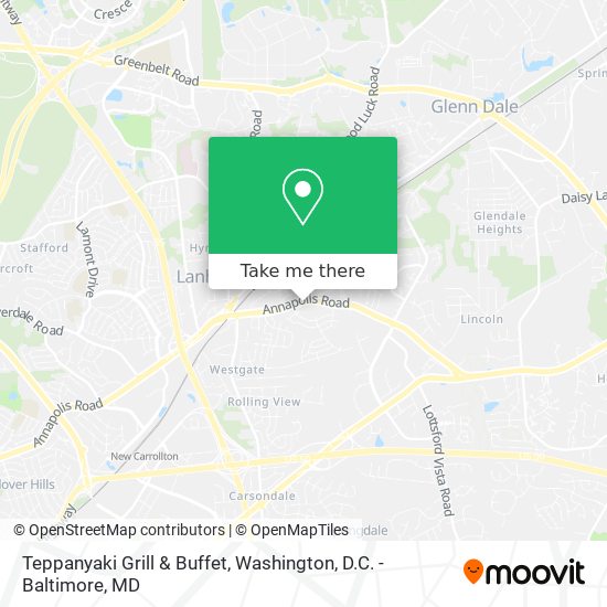 Mapa de Teppanyaki Grill & Buffet