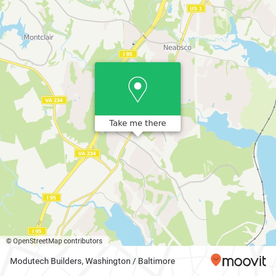 Mapa de Modutech Builders, 3112 Chesapeake Dr