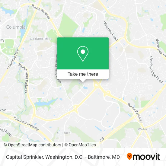 Capital Sprinkler map