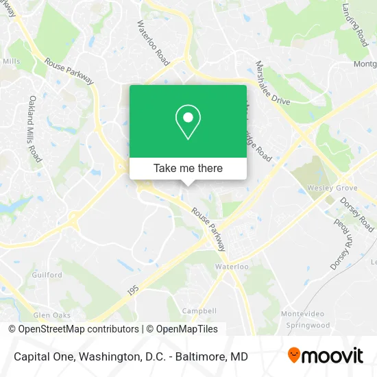 Capital One map