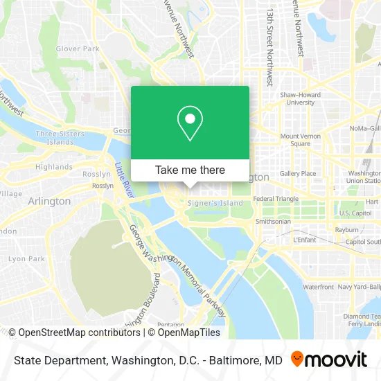 State Department map