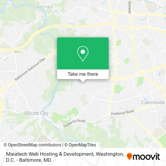 Mapa de Maiatech Web Hosting & Development
