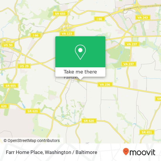 Mapa de Farr Home Place