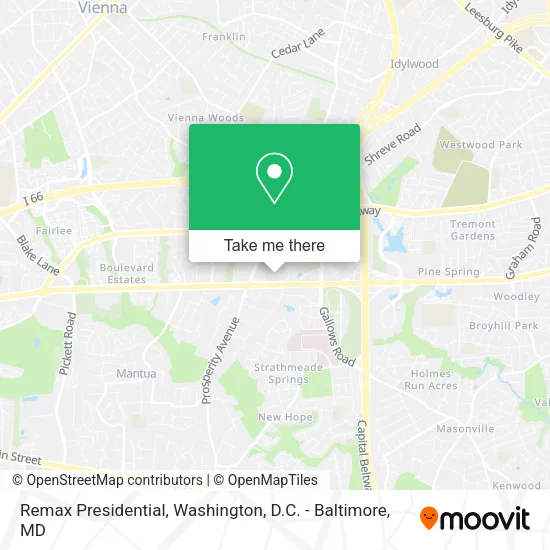 Mapa de Remax Presidential