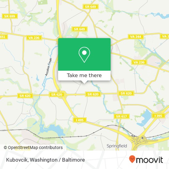 Mapa de Kubovcik, 7527 Greenfield Rd