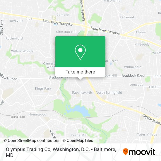 Olympus Trading Co map