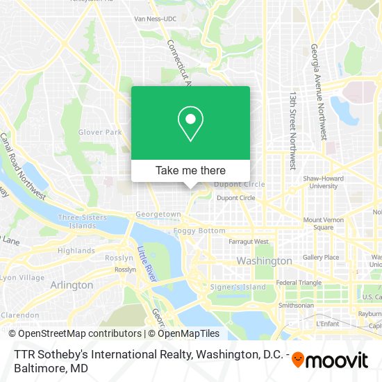 Mapa de TTR Sotheby's International Realty