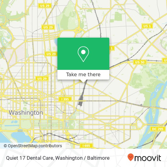 Mapa de Quiet 17 Dental Care, 1300 2nd St NE