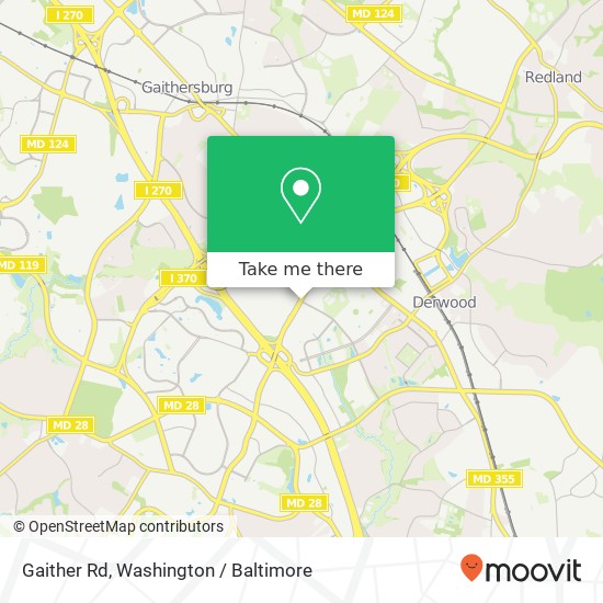 Gaither Rd, Rockville, MD 20850 map
