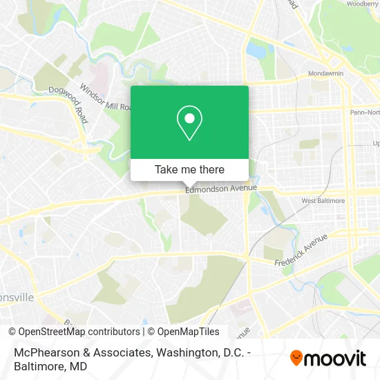 McPhearson & Associates map