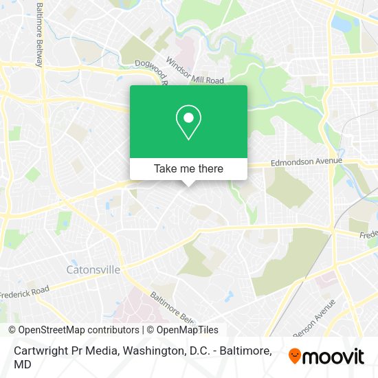 Cartwright Pr Media map
