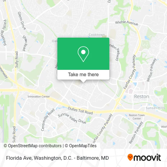 Florida Ave map