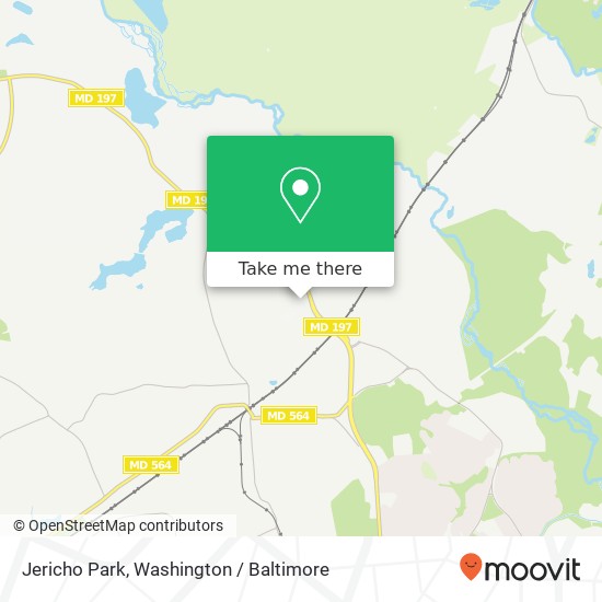 Jericho Park, Bowie, MD 20720 map