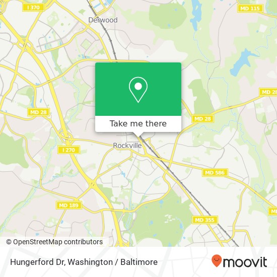 Hungerford Dr, Rockville, MD 20850 map