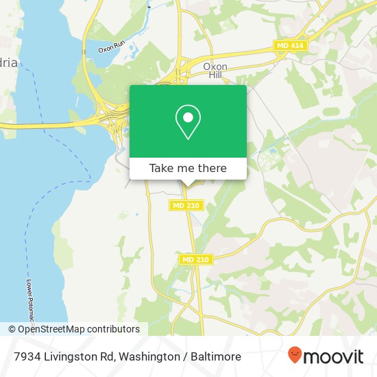 7934 Livingston Rd, Oxon Hill (NATIONAL HARBOR), MD 20745 map