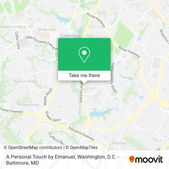 A Personal Touch by Emanuel map