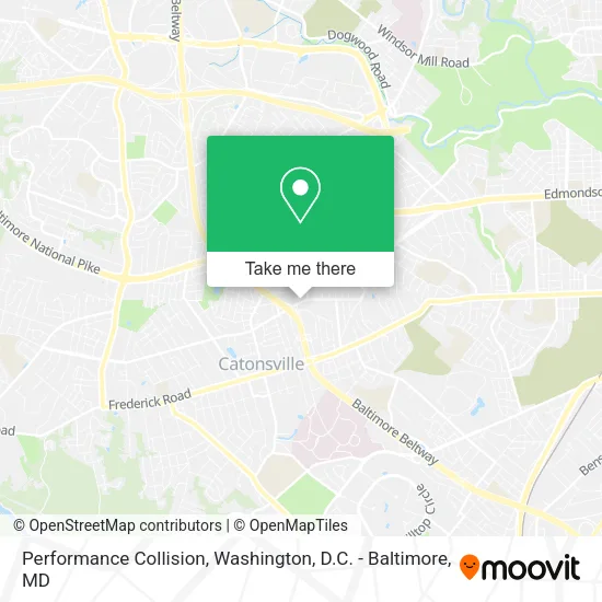 Performance Collision map