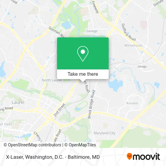 X-Laser map