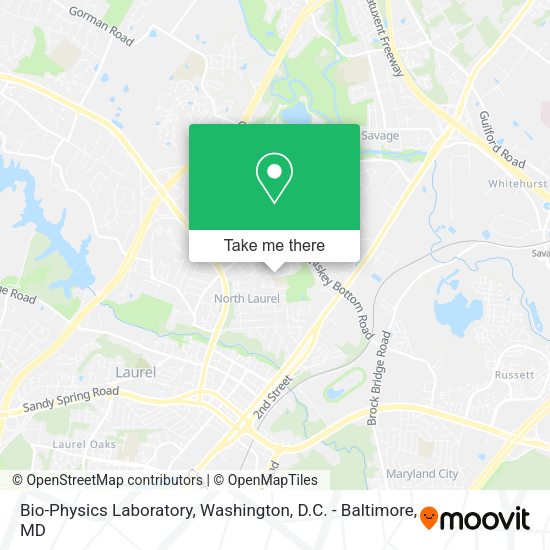 Bio-Physics Laboratory map