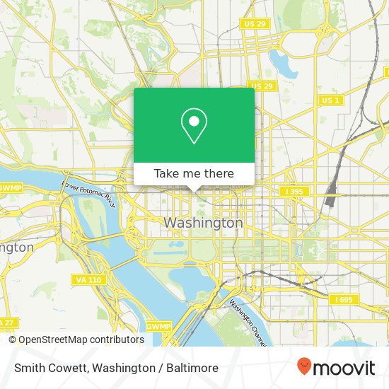 Smith Cowett, 800 Connecticut Ave NW map