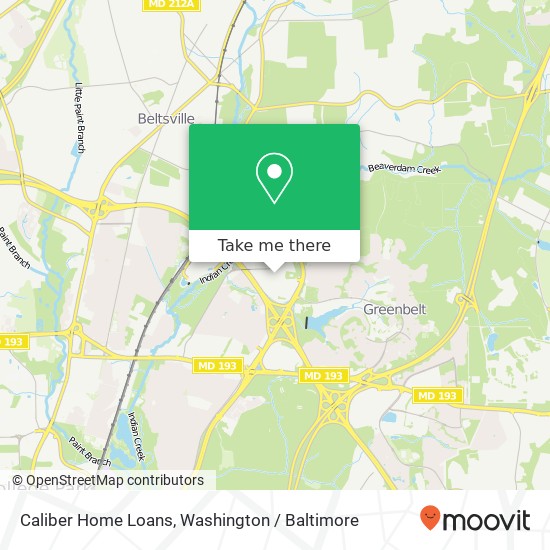 Caliber Home Loans, 6404 Ivy Ln map