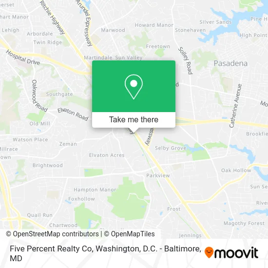 Five Percent Realty Co map